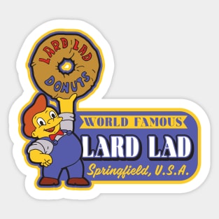 World Famous Lard Donuts Sticker